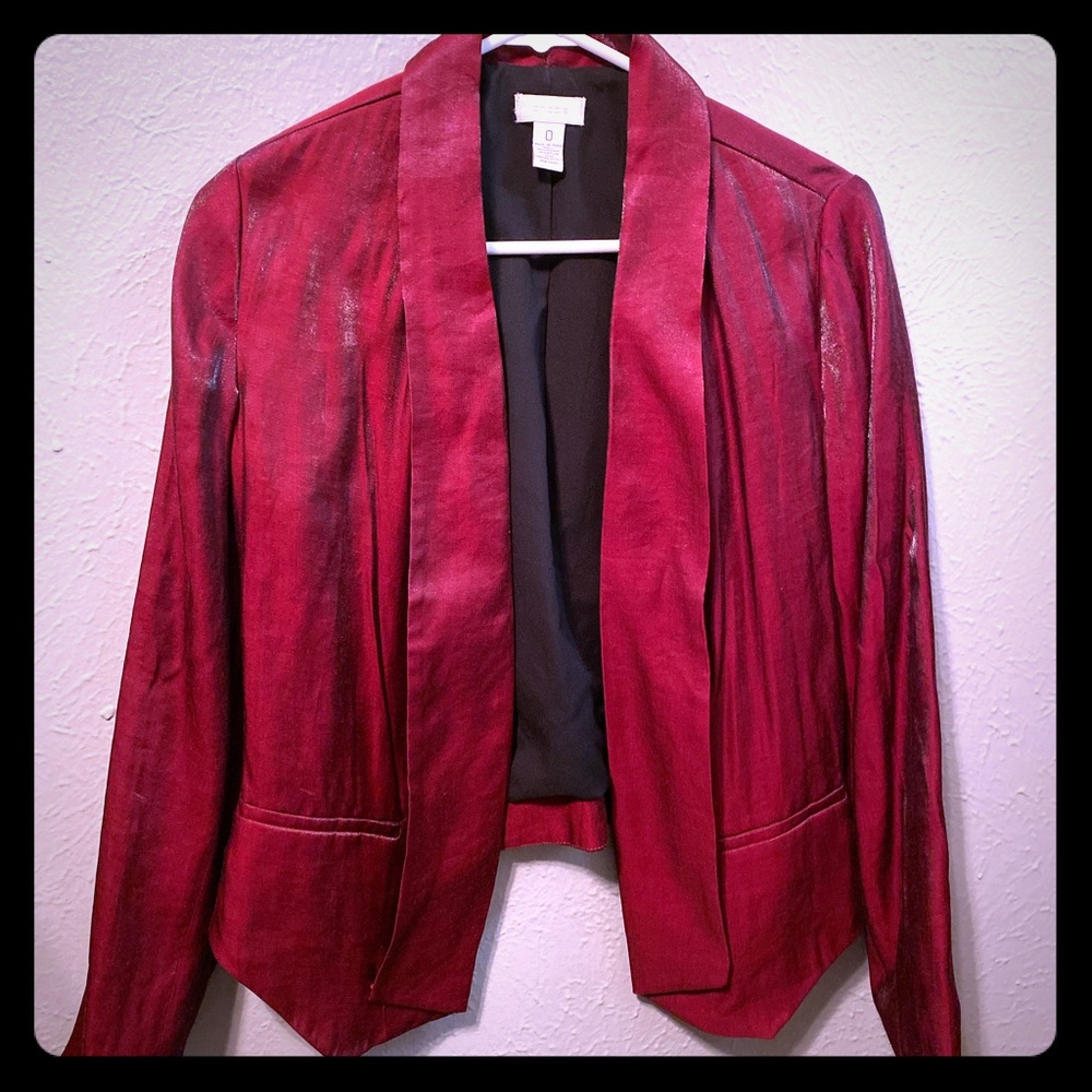 Chicos Red Blazer